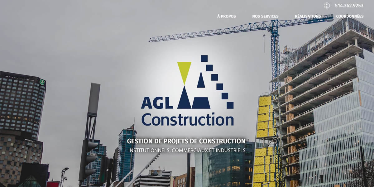 Gestion de projets de construction AGL construction